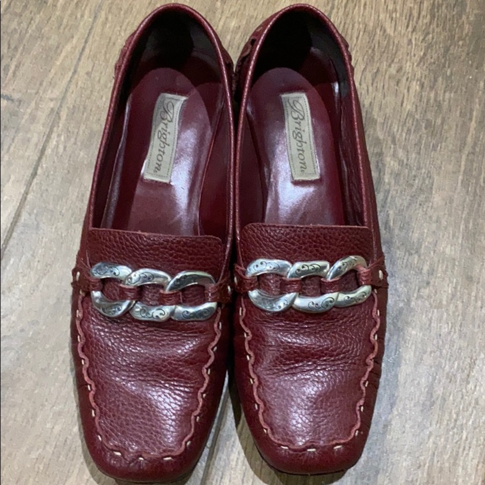 Brighton Red leather Loafer